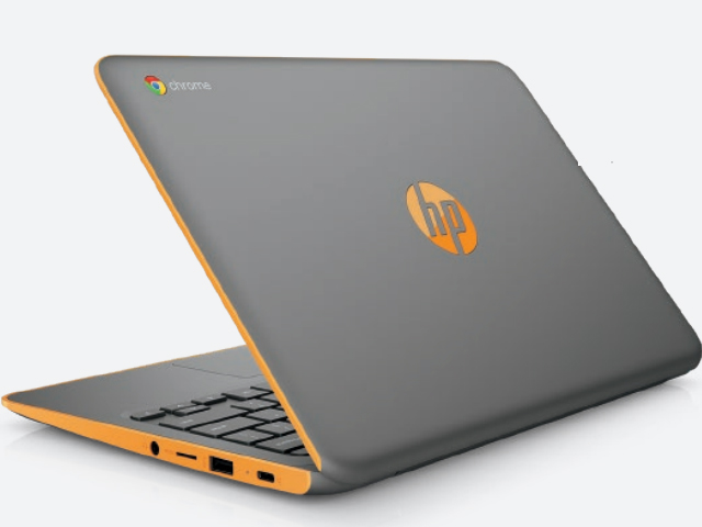 HP Chromebook 11A G6 EE ORANGE reacondicionado Grado B – AMD A4-9120C, 4GB RAM, 32GB eMMC