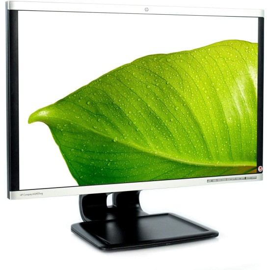 Monitor HP LA2405wg con pie genérico de cristal reacondicionado Grado B