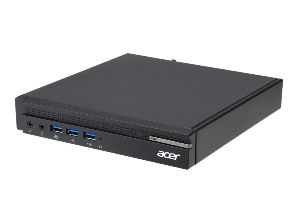 Ordenador Acer Veriton N4640G Mini PC reacondicionado Grado B – Pentium G4400, 8GB RAM, 256GB SSD SATA