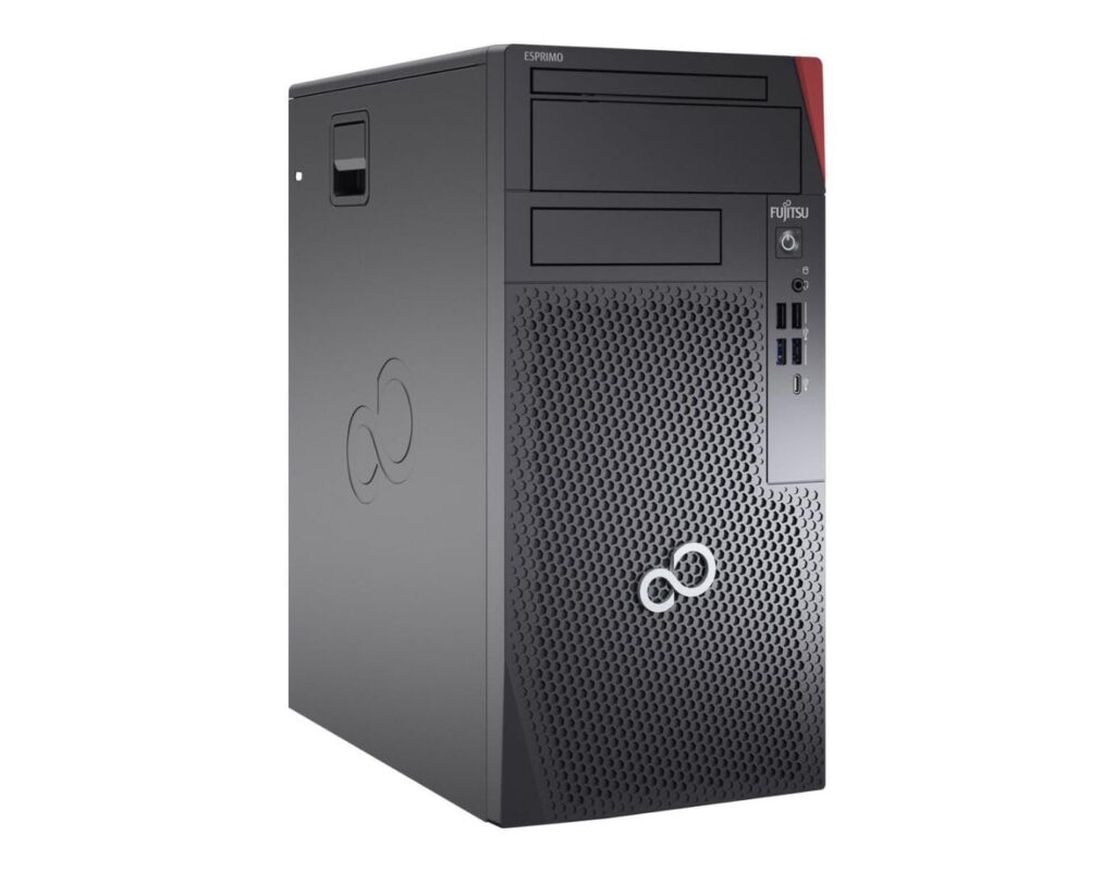 Ordenador Fujitsu Esprimo P9010 TORRE reacondicionado Grado B – Core i5 10400, 16GB RAM, 256GB SSD NVMe