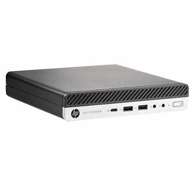 Ordenador HP EliteDesk 800 G3 Mini PC WIFI reacondicionado Grado B – Core i5 6500, 16GB RAM, 256GB SSD