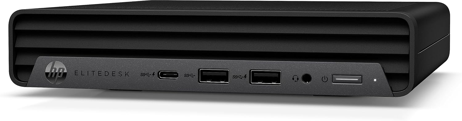 Ordenador HP EliteDesk 800 G6 Mini PC reacondicionado Grado B – Core i5 10500T, 16GB RAM, 256GB SSD NVMe, sin licencia Windows