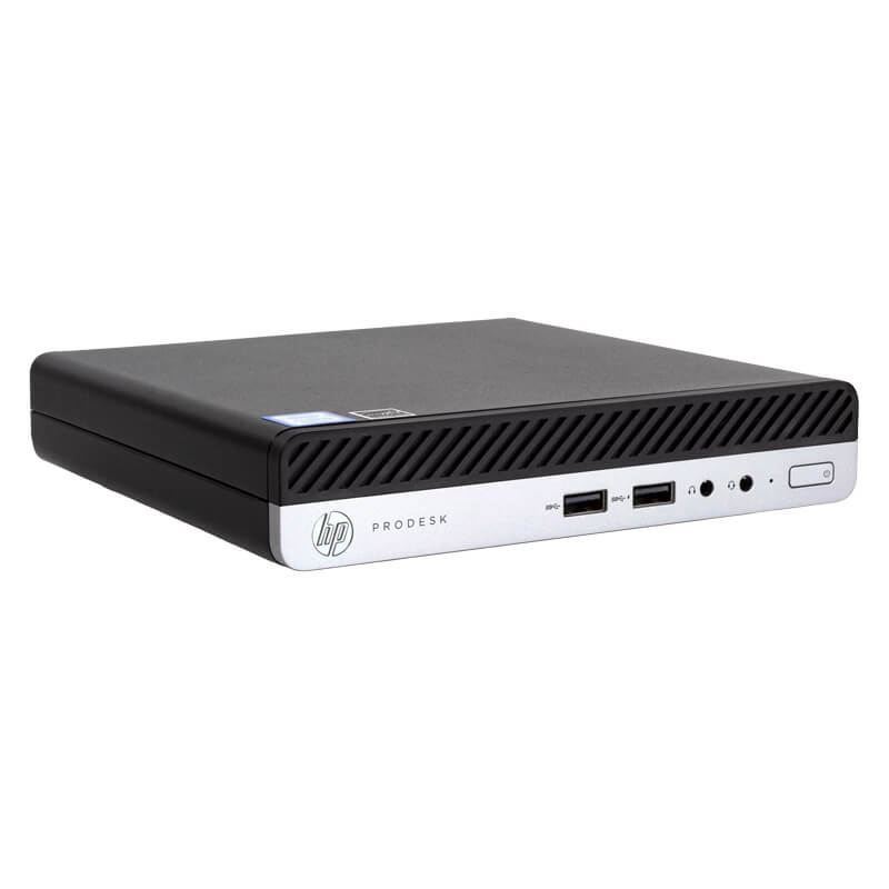 Ordenador HP ProDesk 600 G4 Mini PC WIFI reacondicionado Grado B – Core i5 8400T, 8GB RAM, 256GB SSD