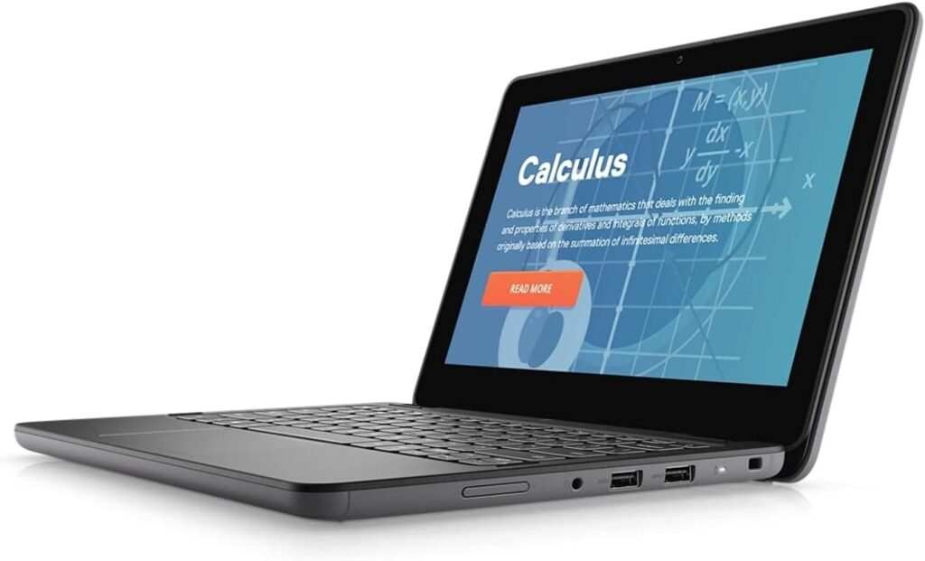 Portátil Dell Latitude 3120 TÁCTIL Webcam Doble reacondicionado Grado B – Silver Pentium N6000, 8GB RAM, 256GB SSD
