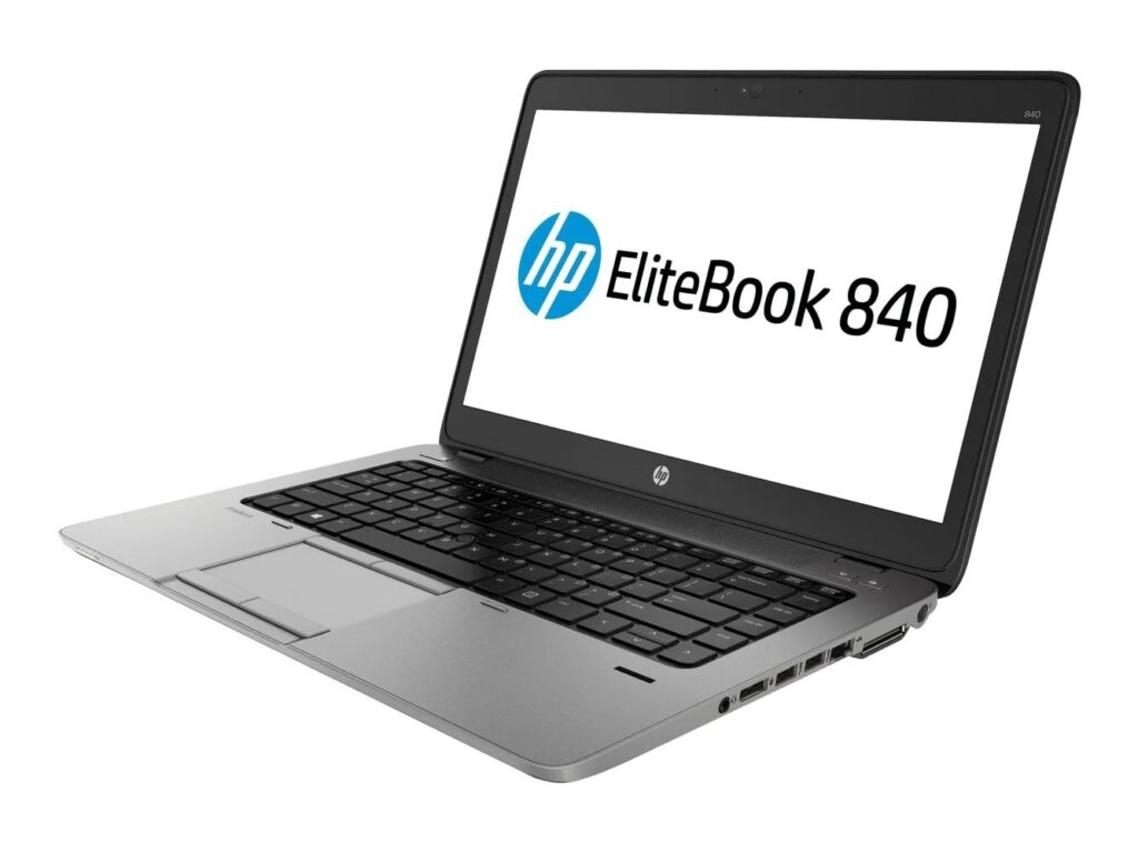 Portátil HP EliteBook 840 G2 reacondicionado Grado B con teclado castellano – Core i7 5500U, 8GB RAM, 256GB SSD SATA, pantalla FHD, sin licencia Windows