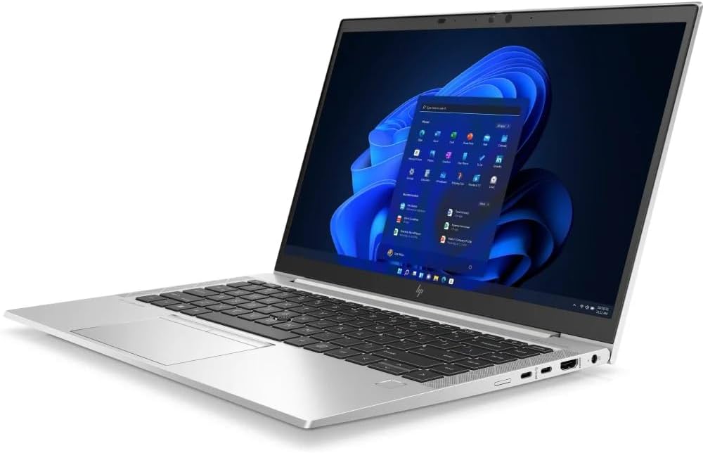 Portátil HP EliteBook 845 G8 reacondicionado Grado B con teclado castellano – AMD Ryzen 5 PRO 5650U, 16GB RAM, 256GB SSD