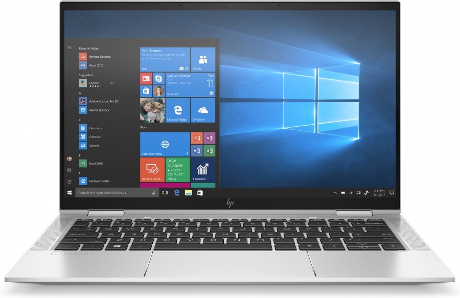 Portátil HP EliteBook x360 1030 G7 TÁCTIL reacondicionado Grado B con teclado Portugués – Core i5 10210U, 16GB RAM, 256GB SSD
