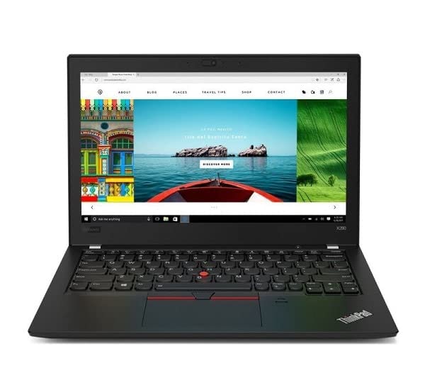 Portátil Lenovo ThinkPad X280 reacondicionado Grado B – Core i5 8250U, 8GB RAM, 256GB SSD NVMe, pantalla HD