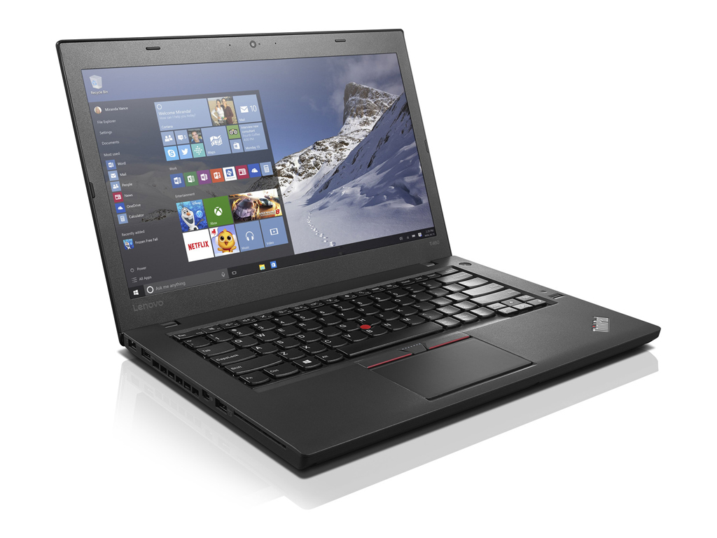 Portátil Lenovo Ultrabook T460 reacondicionado Grado B – Core i5 6200U, 8GB RAM, 256GB SSD