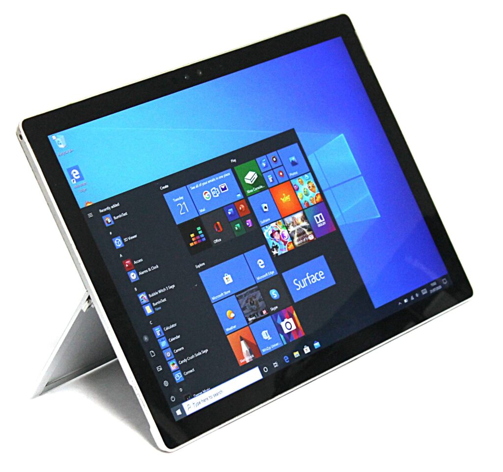 Tablet Microsoft Surface PRO 6 TÁCTIL reacondicionado Grado B con t.castellano + Surface Hub – Core i5 8250U, 8GB RAM, 256GB SSD